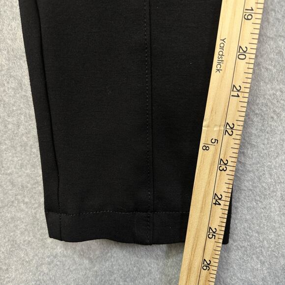 Anne Klein Pants WMNS XL High Rise Tummy Control Seamed Skinny Ankle Black Ponte - Picture 14 of 15